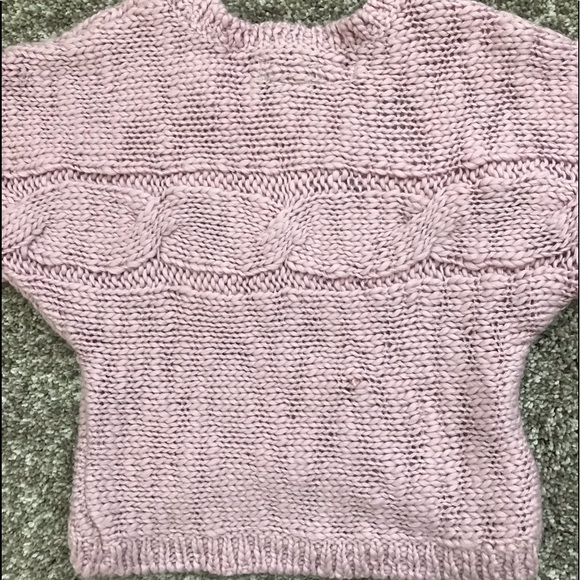 Sweater Light Pink Little Girls Size 4 - Picture 4 of 4